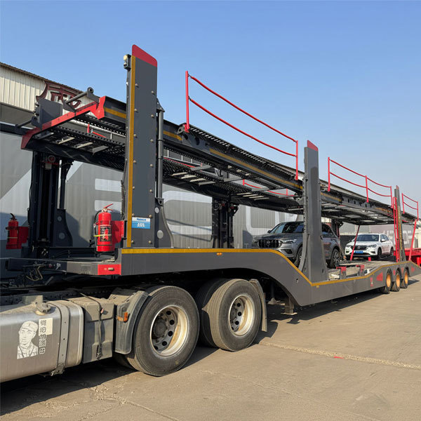2-axle, 3-axle, double-decker, 68-car capacity car transport trailers, trucks, and semi-trailers for sale