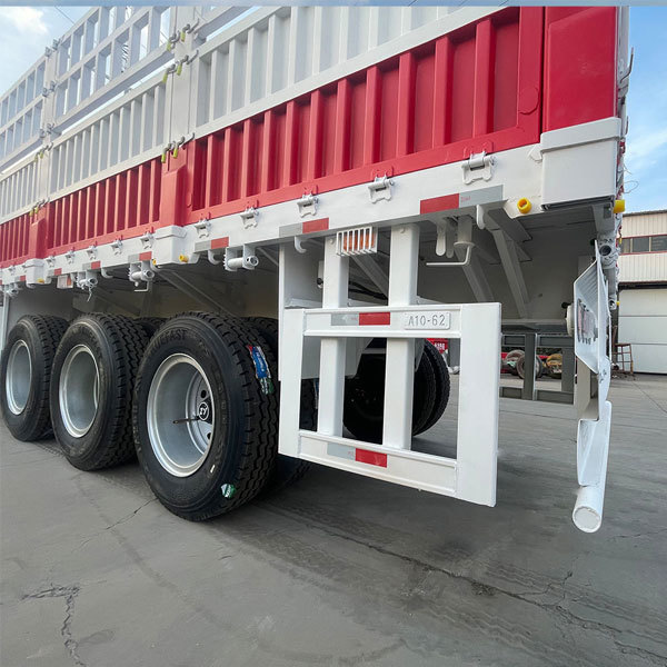 3-axle, 4-axle, 40-foot, 60-ton, 80-ton livestock fence transport semi-trailer
