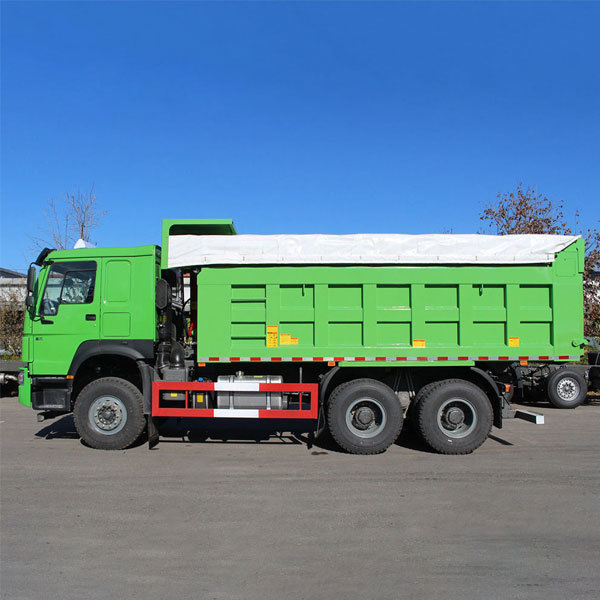 Sinotruk Howo 380 dump truck, 10 wheels, 50 tons, 6x4 left-turn diesel dump truck
