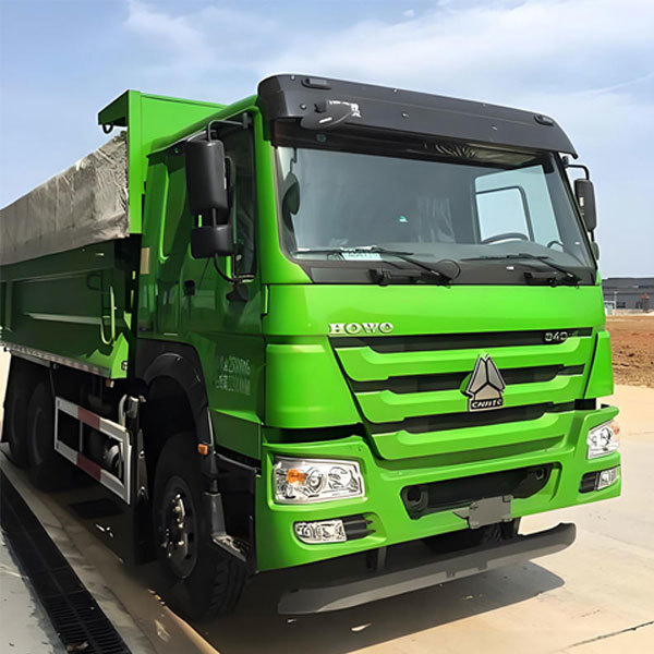 6x4 10-wheel dump truck, Sinotruk Howo dump truck, 50-ton diesel dump truck
