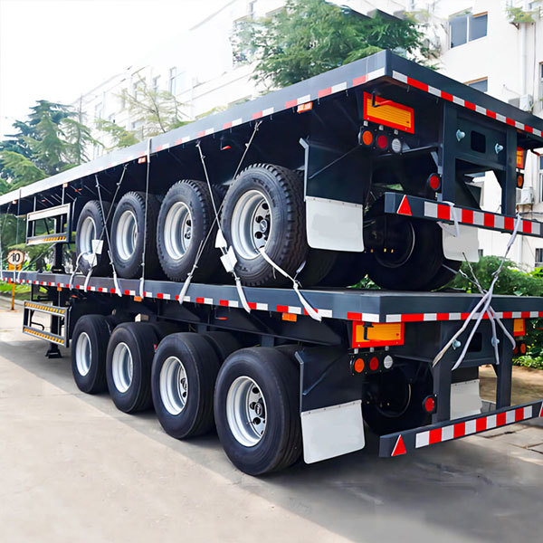 40-ton, 60-ton, 2-axle, 3-axle, 4-axle, 60-ton, 80-ton flatbed semi-trailers