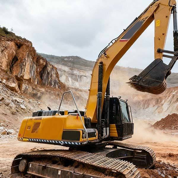 Large Hydraulic Crawler Excavator