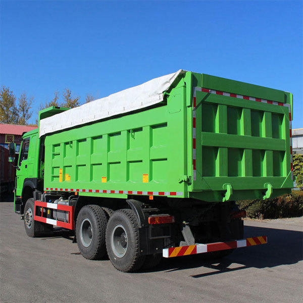 Sinotruk Howo 50-ton new dump truck, 10-wheel diesel left-hand drive dump truck