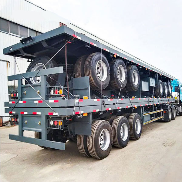 15-meter equipment, 40-ton, 60-ton, three-axle, 80-ton, 40-foot container semi-trailers, flatbed trailers