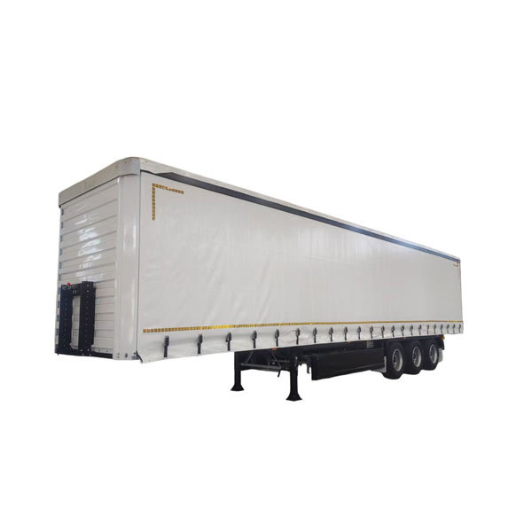 Semi-trailer side curtains, elegant truck trailers, with box trailer side curtains