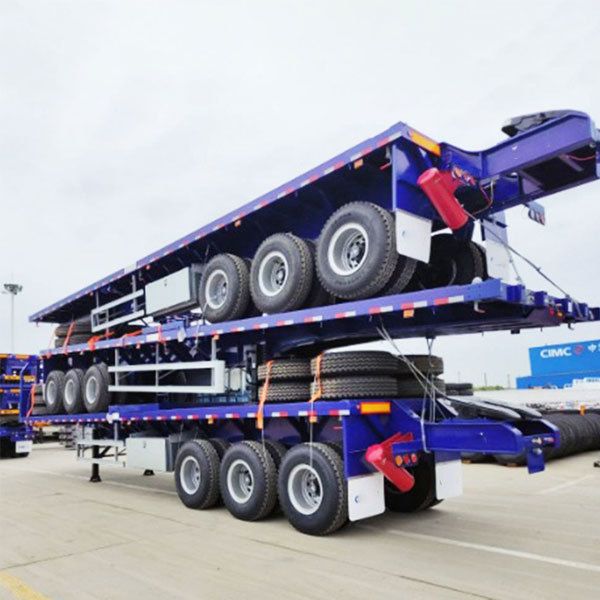 15-meter equipment, 40-ton, 60-ton, three-axle, 80-ton, 40-foot container semi-trailers, flatbed trailers